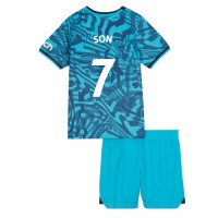 Tottenham Hotspur Son Heung-min #7 Fotballklær Tredjedraktsett Barn 2022-23 Kortermet (+ korte bukser)